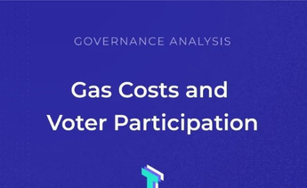 Gas 成本如何影响选民的投票治理？