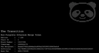 Кто-то заплатил $60 000 (36 ETH) за создание первого NFT на Ethereum после слияния0 (36 ETH) за создание первого NFT на Ethereum после слияния