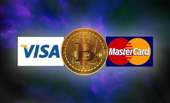 Как обменять биткоин через карту Виза или Мастеркард