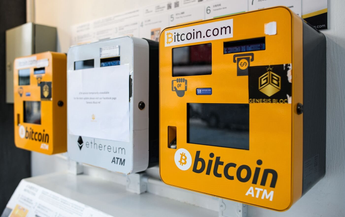 The number of Bitcoin ATMs spiked for the first time