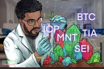 Bitcoin price crumbles after spot ETF approval, but ICP, TIA, MNT, SEI and altcoins rebound