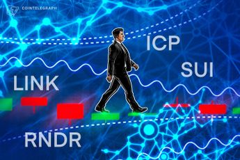 Bitcoin’s muted price volatility shifts traders’ focus to LINK, ICP, RNDR and SUI
