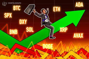Price analysis 2/5: SPX, DXY, BTC, ETH, BNB, SOL, XRP, ADA, AVAX, DOGE
