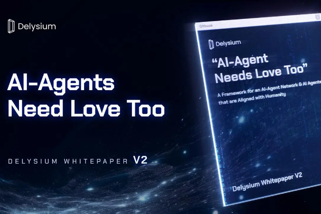Delysium发布V2白皮书，运用 AI 打造Agent Network