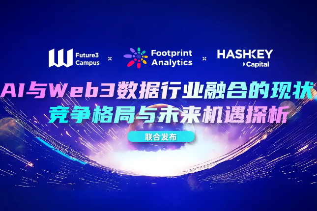 Footprint Analytics x Future3万字研报：AI与Web3数据行业融合的现状、竞争格局与未来机遇探析（上）