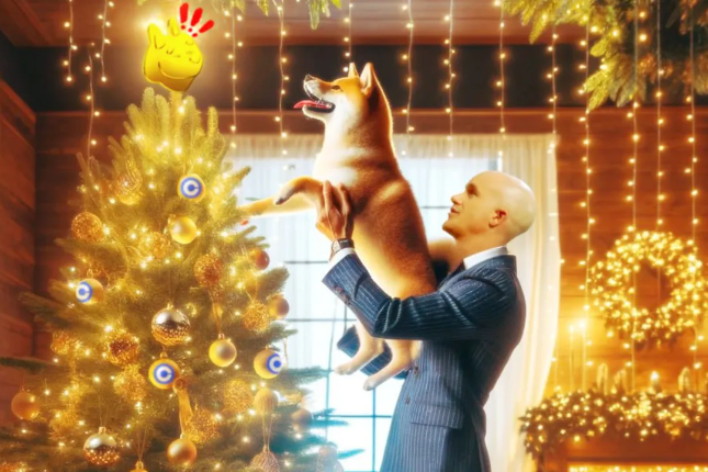 Solana开发者们去年收的BONK圣诞礼物，今年值50万美元