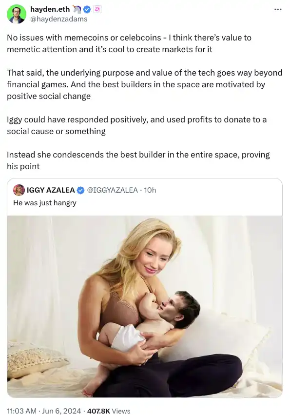 打脸Vitalik？名人币再度狂飙，MOTHER一周千倍