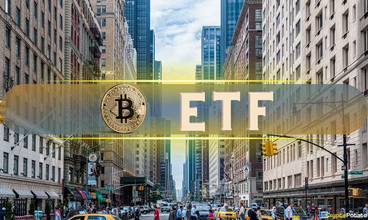 比特币ETF每日净流入超过4.22亿美元，BTC每周上涨10%