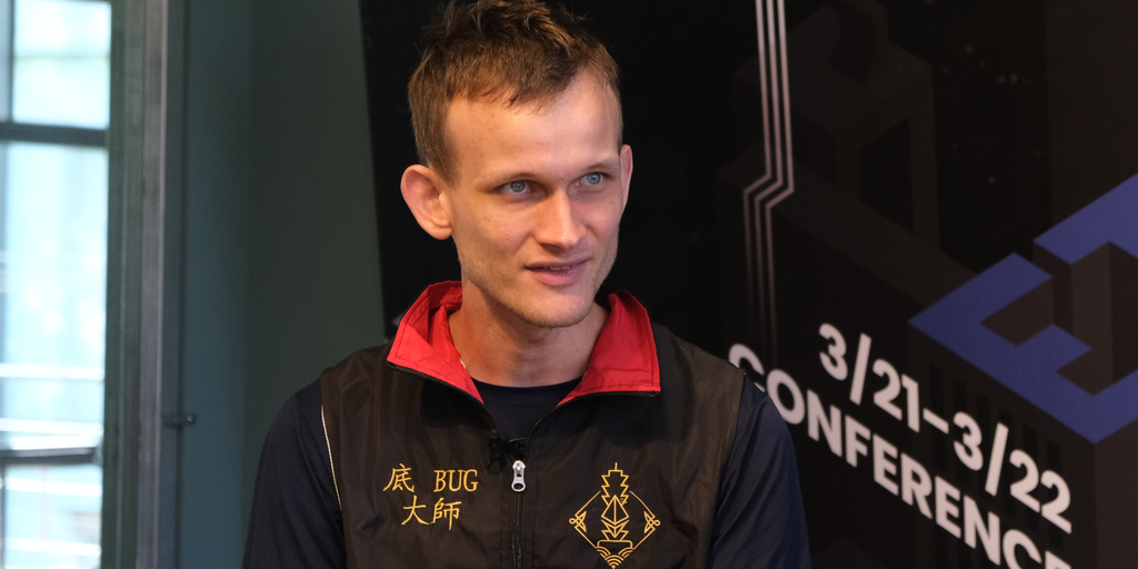 以太坊创始人Vitalik Buterin Rattles在警告支持加密货币的候选人后
