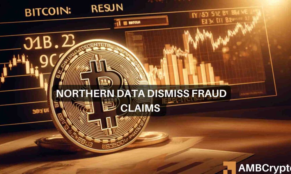 比特币矿商Northern Data采取行动驳回前雇员的诉讼