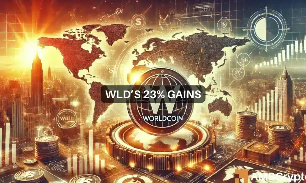 Worldcoin看涨者现身，推动WLD上涨23%：但为什么是现在？
