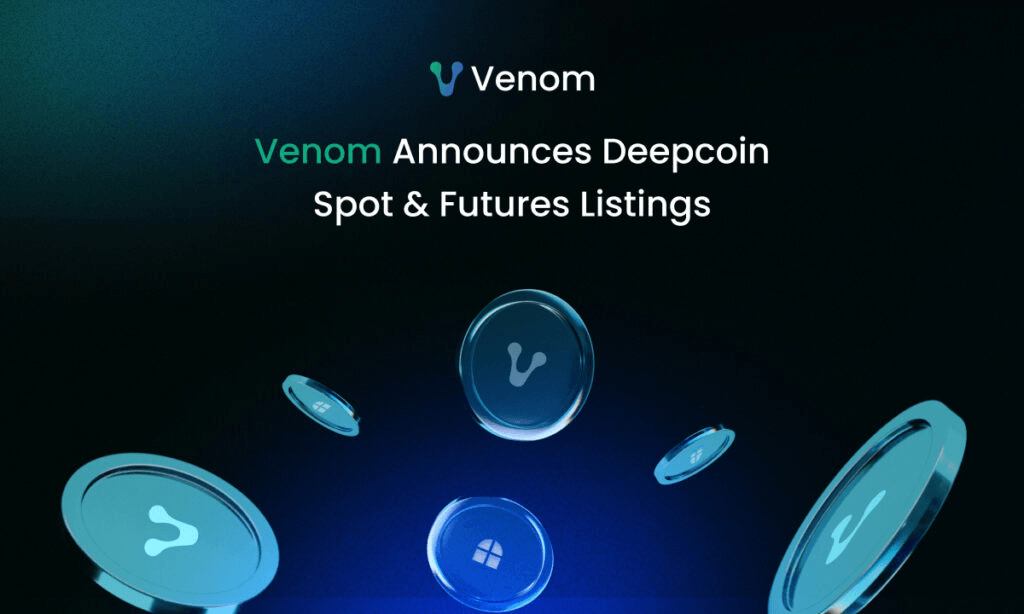 Venom宣布Deepcoin现货和期货上市