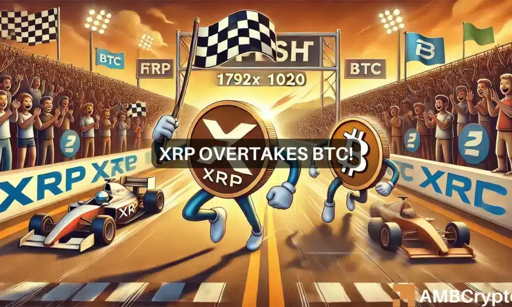 XRP在韩国超越比特币：积极情绪会推动山寨币吗？
