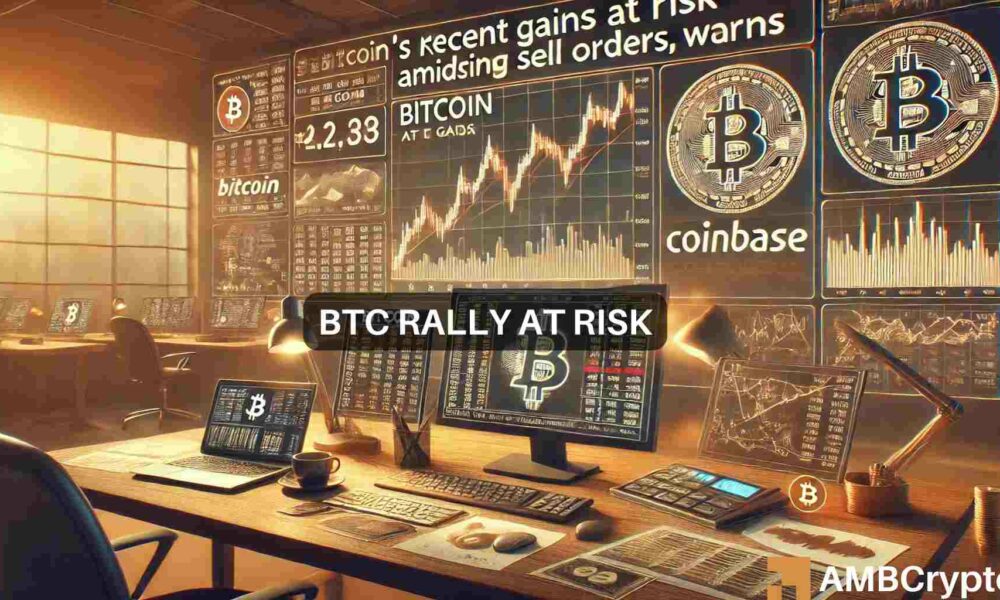 为什么尽管比特币涨至67500美元，但获利回吐可能会限制比特币的涨幅