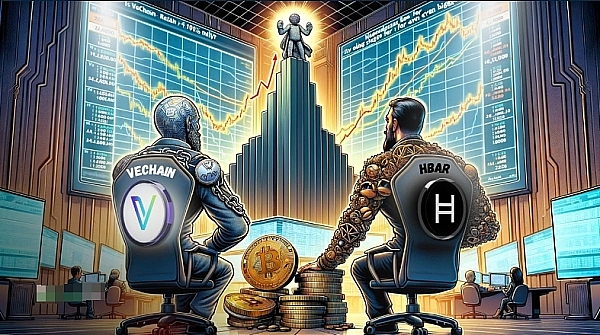 (VET) 和  (HBAR) 100% 的反弹是否为 2024 年更大的前景奠定了基础？