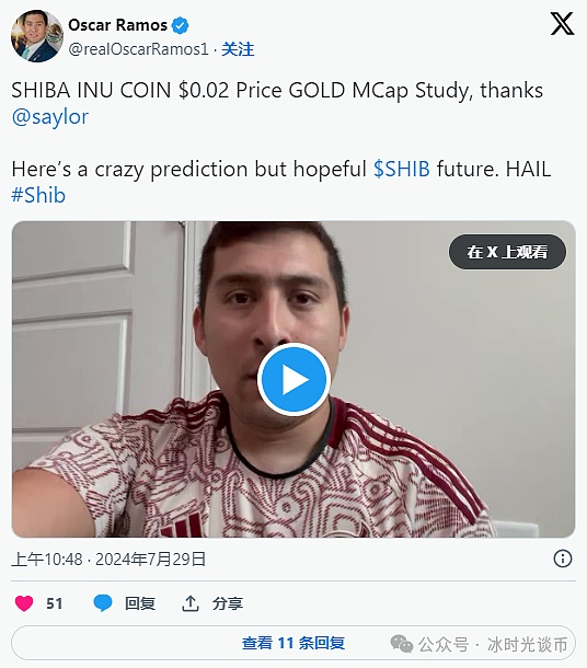 专家预测柴犬价格可能飙升 160,000% 达到黄金16万亿美元的市值：SHIB 可能上涨多少