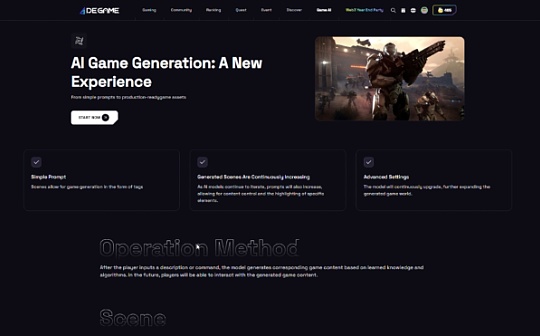 一键生成的游戏世界AI破冰Web3游戏叙事“寒冰期”