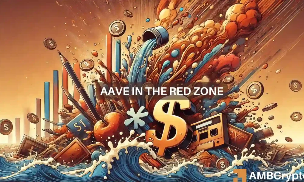 以太坊下跌之际，Aave如何面临3亿美元的清算