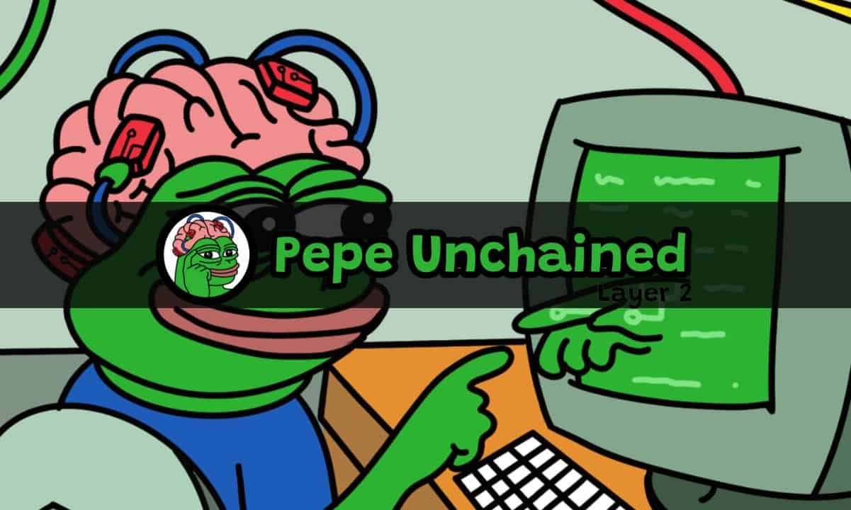 随着第二层Meme币项目超过800万美元，Pepe Unchained迅速走红