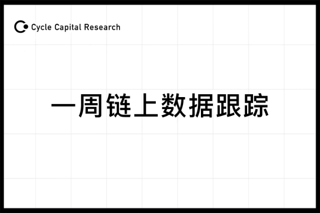 Cycle Capital(20240819)：一周链上数据跟踪