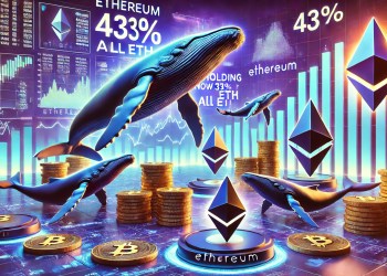 Ethereum Whales Increase Supply Share, Now Control 43% Of All ETH