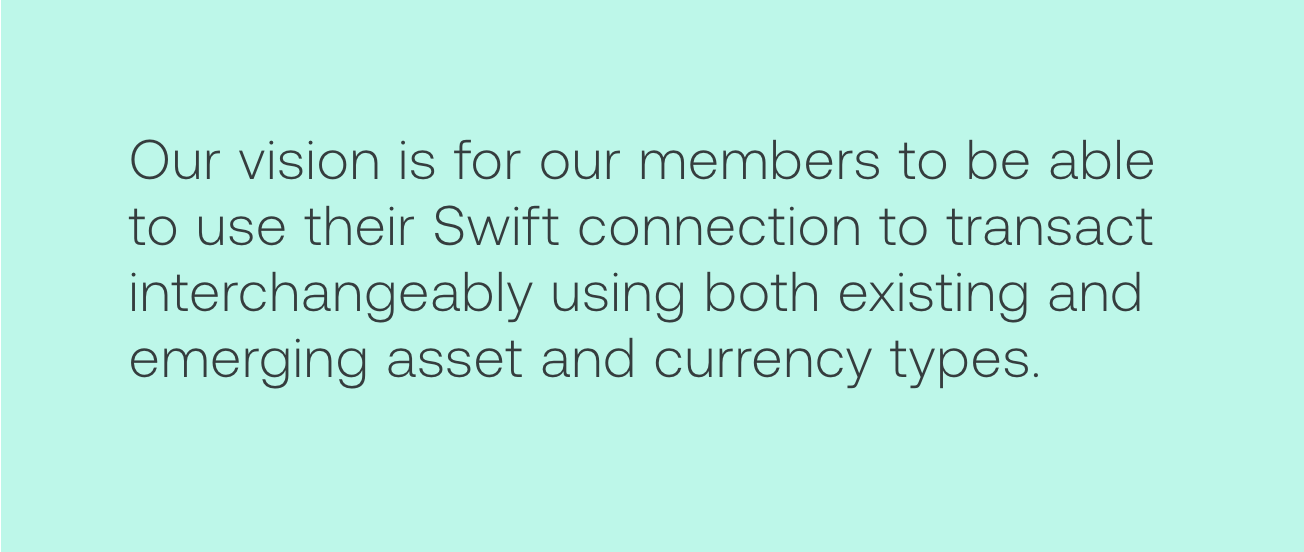 SWIFT：简化数字资产和货币的全球流动，我们在行动