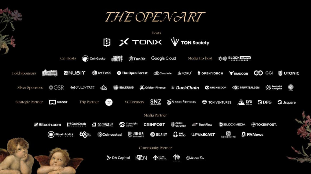 The Open Art：与Blum TONX和TON Society共度Token2049创新之夜 已超7千名参与者