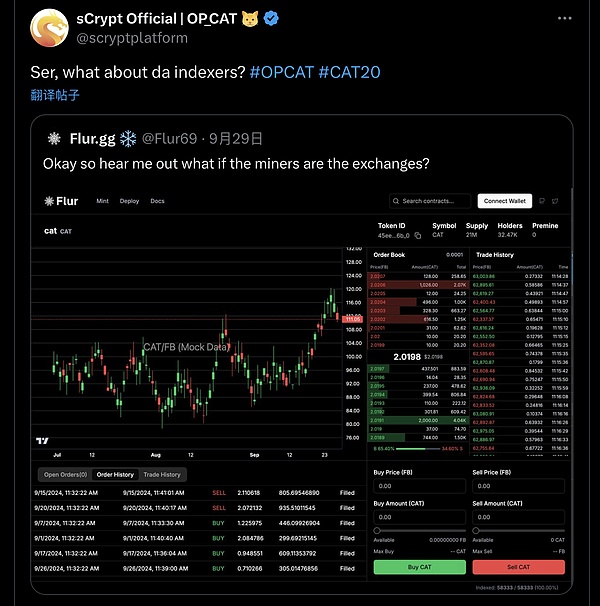 BTC生态项目进展(9-29)：Xverse和OrdzWorld联合出品$DOG持有者地址突破9万