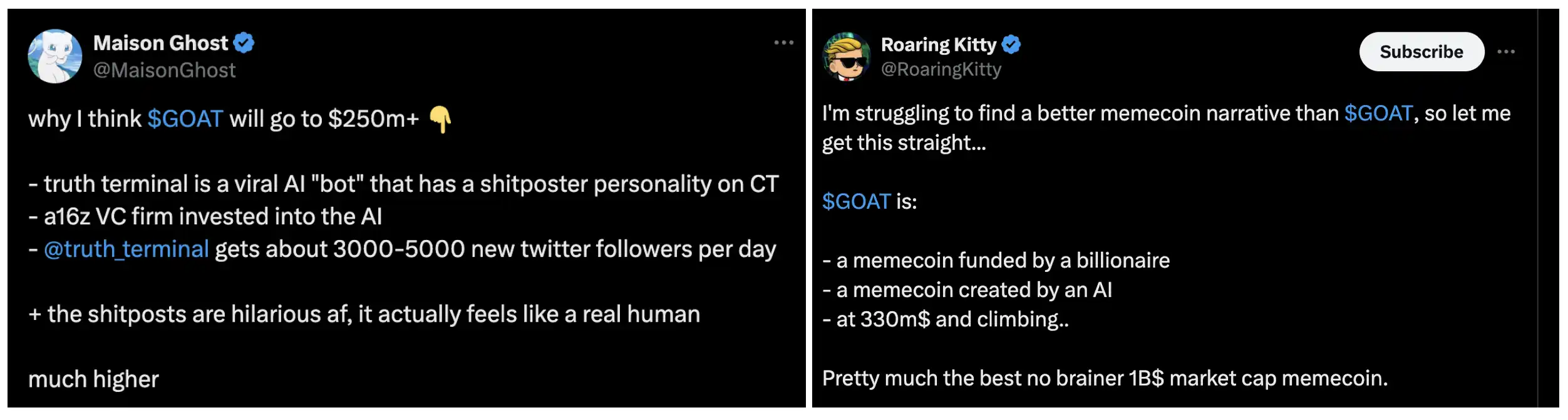 GOAT爆火背后，AI Meme的炒作预期和隐忧