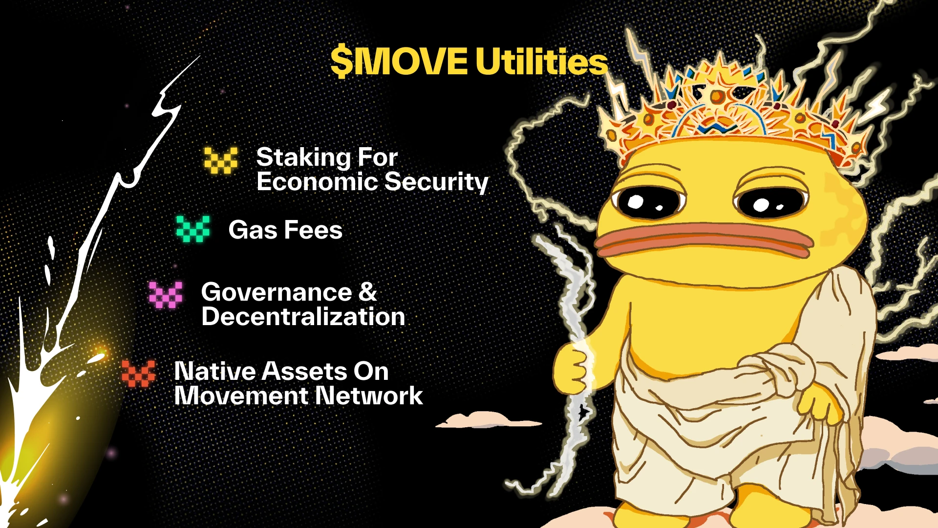 Movement Network基金会公布$MOVE代币经济学:总量的60%分配给社区