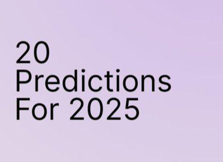 2025 年的 20 个预测:从扩容到隐私的 Web3 全景图
