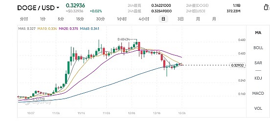 狗狗币DOGE:第三次大爆发要来了?2025年能突破1美元吗?