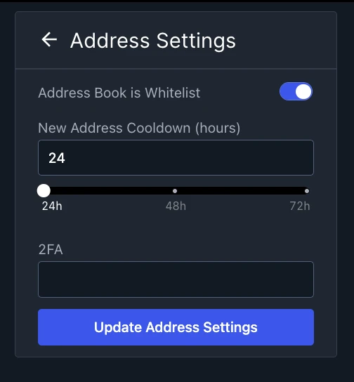 BitMEX推出全新地址簿白名单功能,提升资产提现的安全性与便利性