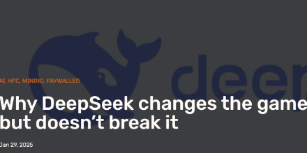 DeepSeek 改变游戏规则