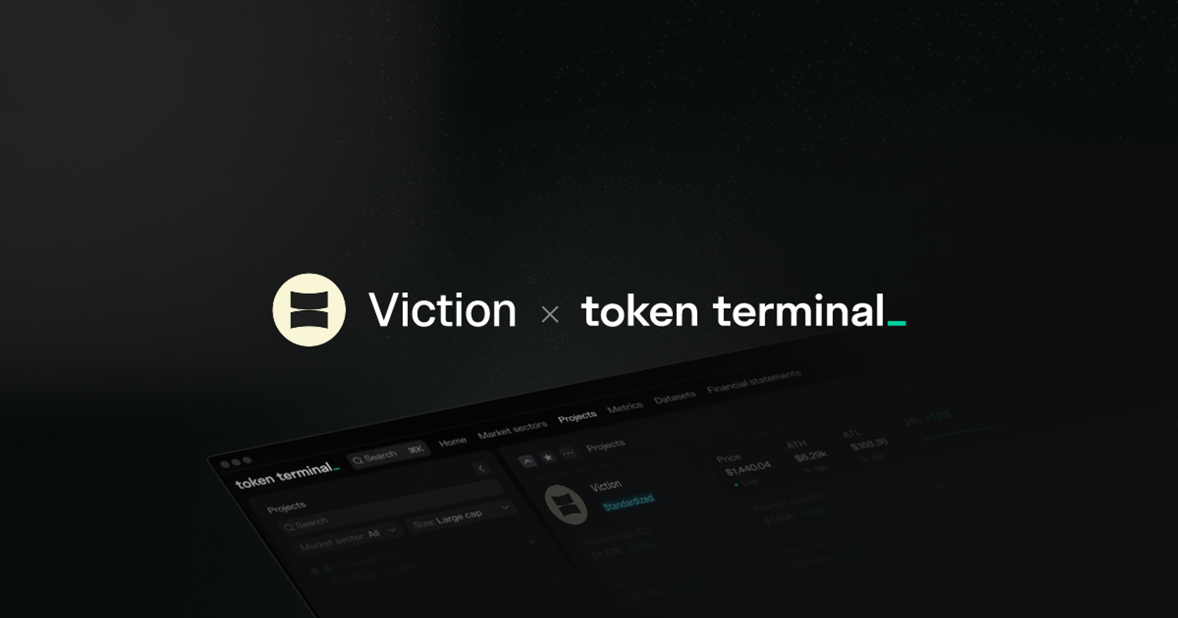 Viction is live on Token Terminal