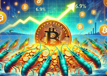 Bitcoin Shrimps Back To Buying: Supply Share Hits 6.9%