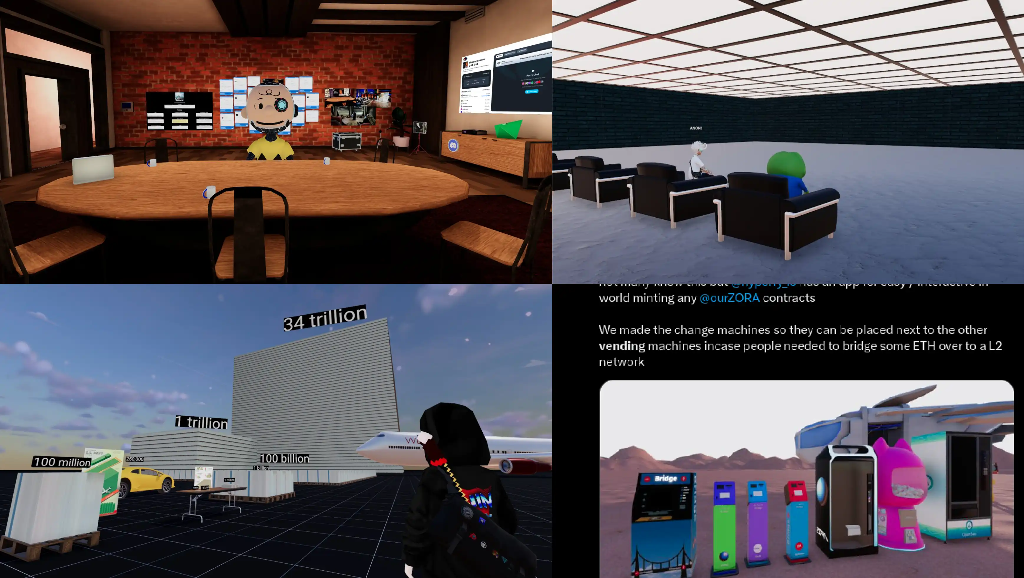 Hyperfy市值半天速通280M,「AI+」概念带元宇宙卷土重来了?