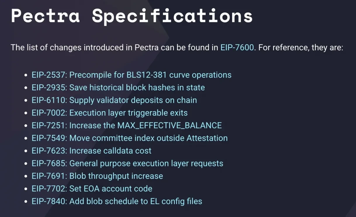 Pectra升级迈出第一步,以太坊将迎来哪些更新?