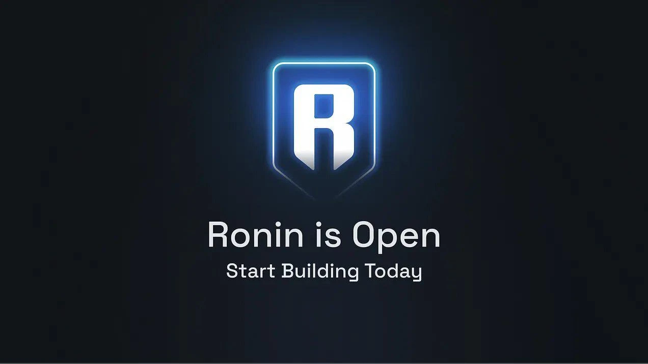 Open Ronin官宣、1kx重注,Ronin能迎来黄金时代吗?