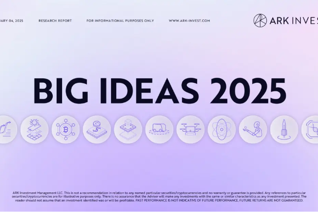 ARK Invest 2025报告：木头姐如何看Crypto,、AI Agent与稳定币？