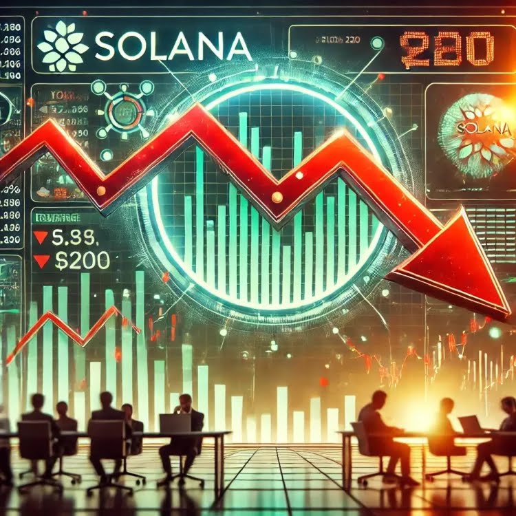 DALL·E-2025-02-06-16.05.39-A-compelling-digital-illustration-of-Solana-SOL-dipping-below-200-featuring-a-declining-price-chart-with-red-arrows-indicating-the-drop.-The-Solan-1-750x750.jpeg