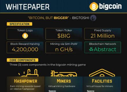 $BIG速通1000万美金 ——Abstract链上挖矿热潮风起