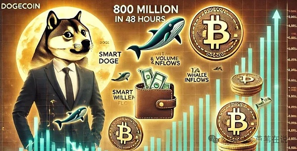 疯了!巨鲸加仓 8 亿DOGE?狗狗即将暴涨1000%?