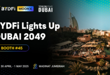 BYDFi Becomes Official Sponsor of TOKEN2049 Dubai, MoonX On-Chain Trading Tool Makes Its Debut in the Middle East