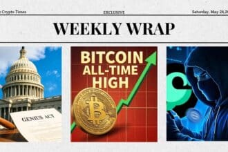 Weekly Wrap: Bitcoin Hits ATH, $260M Sui Hack, U.S. Stablecoin Bill, and More