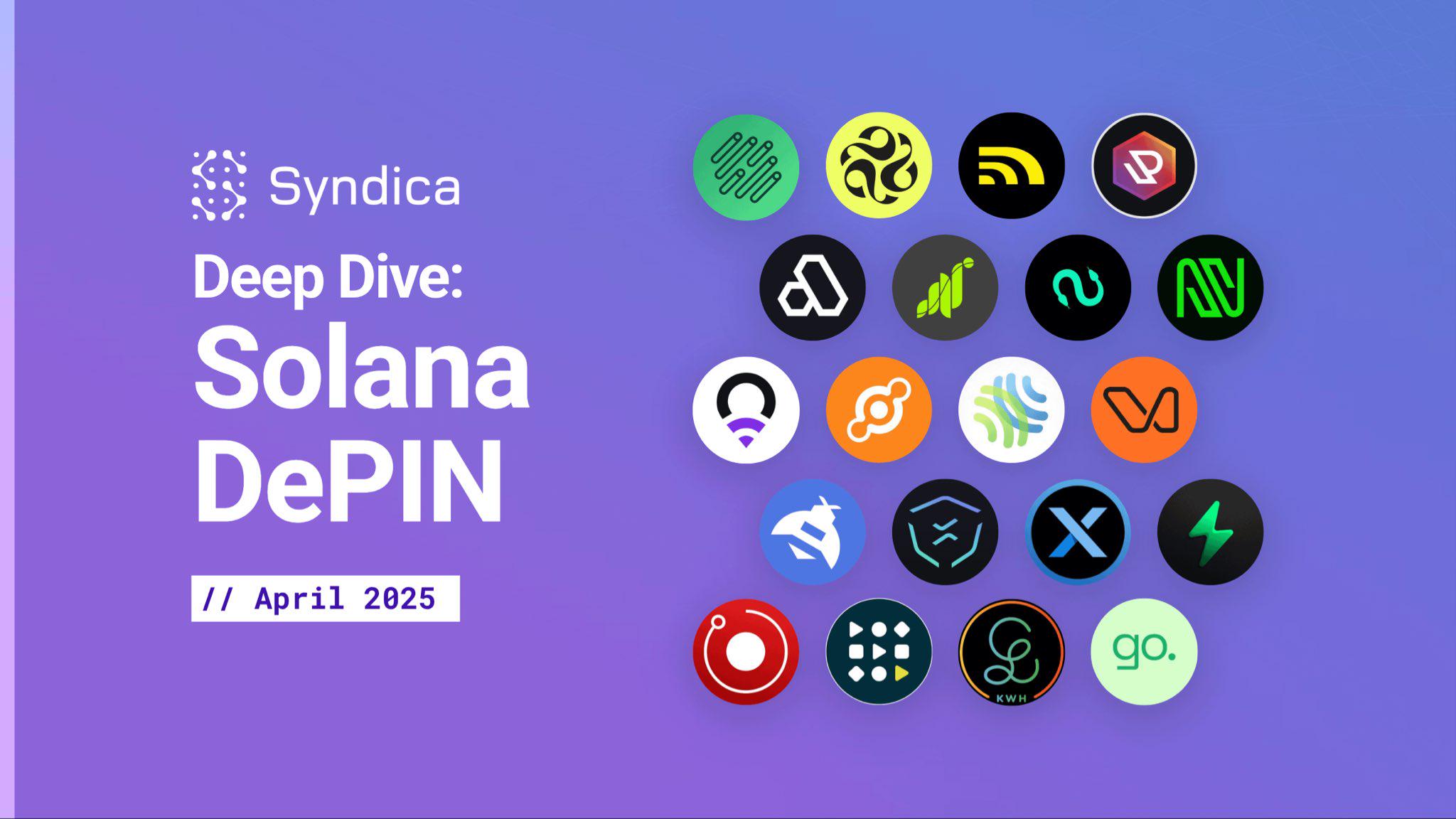 Solana DePIN 赛道月收入创年内新高？盘点主要项目 4 月表现