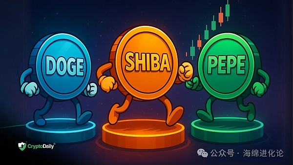 meme三巨头巅峰对决  狗狗币（DOGE）、柴犬币（SHIB）和佩佩币（PEPE）谁将登顶2025？