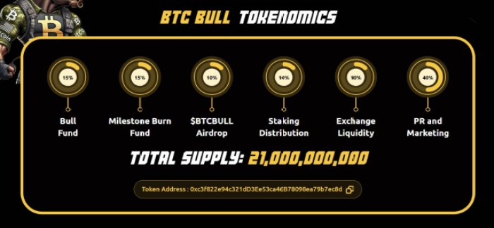 BTC Bull Token Tokenomics