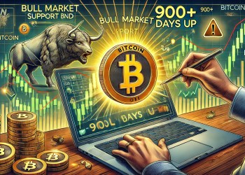 Bitcoin Holds Strong Above Bull Market Support Band – Analyst Warns Caution After 900+ Days Up