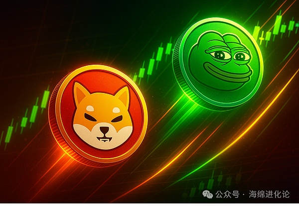 meme币王位易主？PEPE要干翻SHIB了？PEPE开启黄金交叉  预示6月暴涨47%  反转已开始